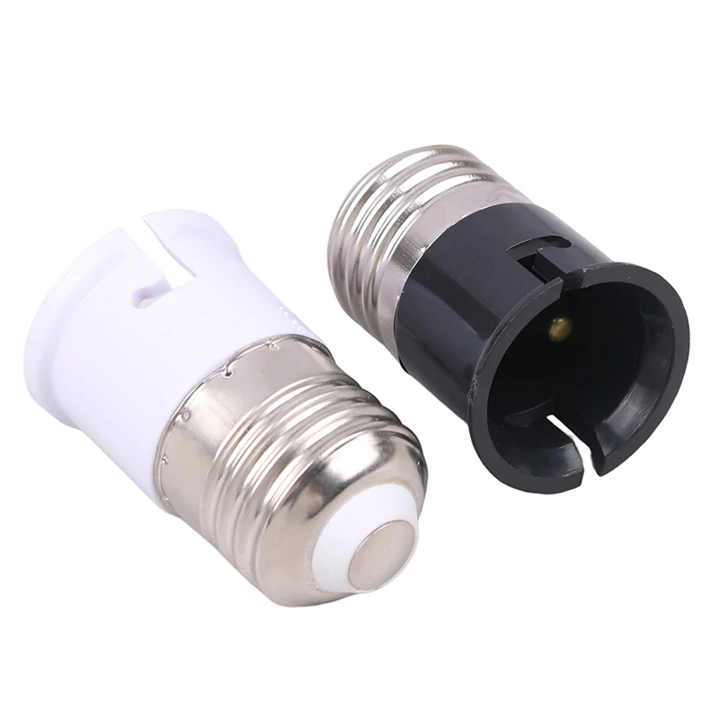 E27 to B22 Led Light Lamp Holder Converter Screw Bulb Socket Adapter LED Saving Light Halogen Lamp Bases