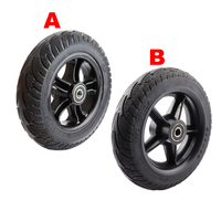 200x50 Rear Wheel 8 Inch Tubeless Solid Tire with Alloy Hub for Ninebot ES1 ES2 ES4 Electric Scooter Wheels Replacement Parts