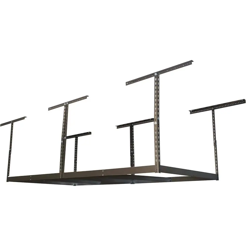 

Система хранения OverGarage: Подвесные полки, потолочная система хранения для гаража, регулируемые полки для потолка - 18-33 дюйма