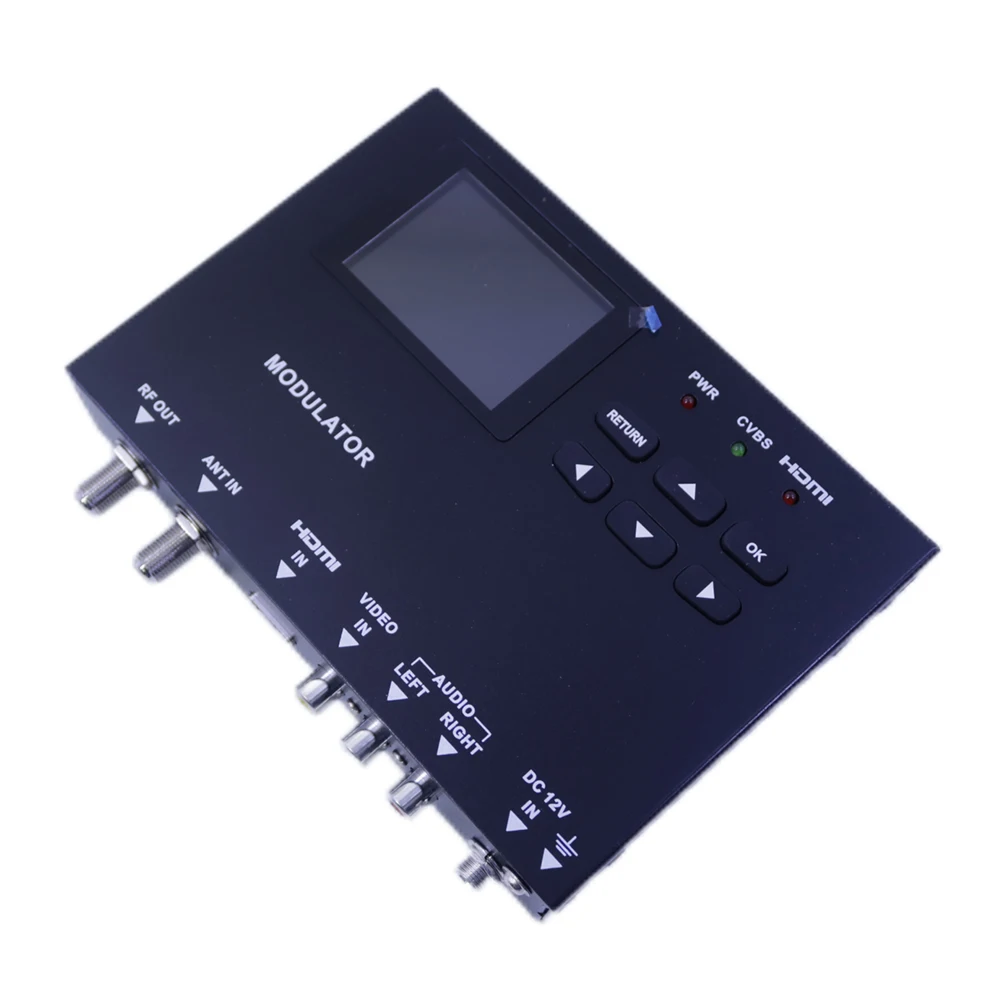 Satlink ST-7201 ATSC-T/ATSC-C HD Modulator ST7201 Single Channel Signal Meter