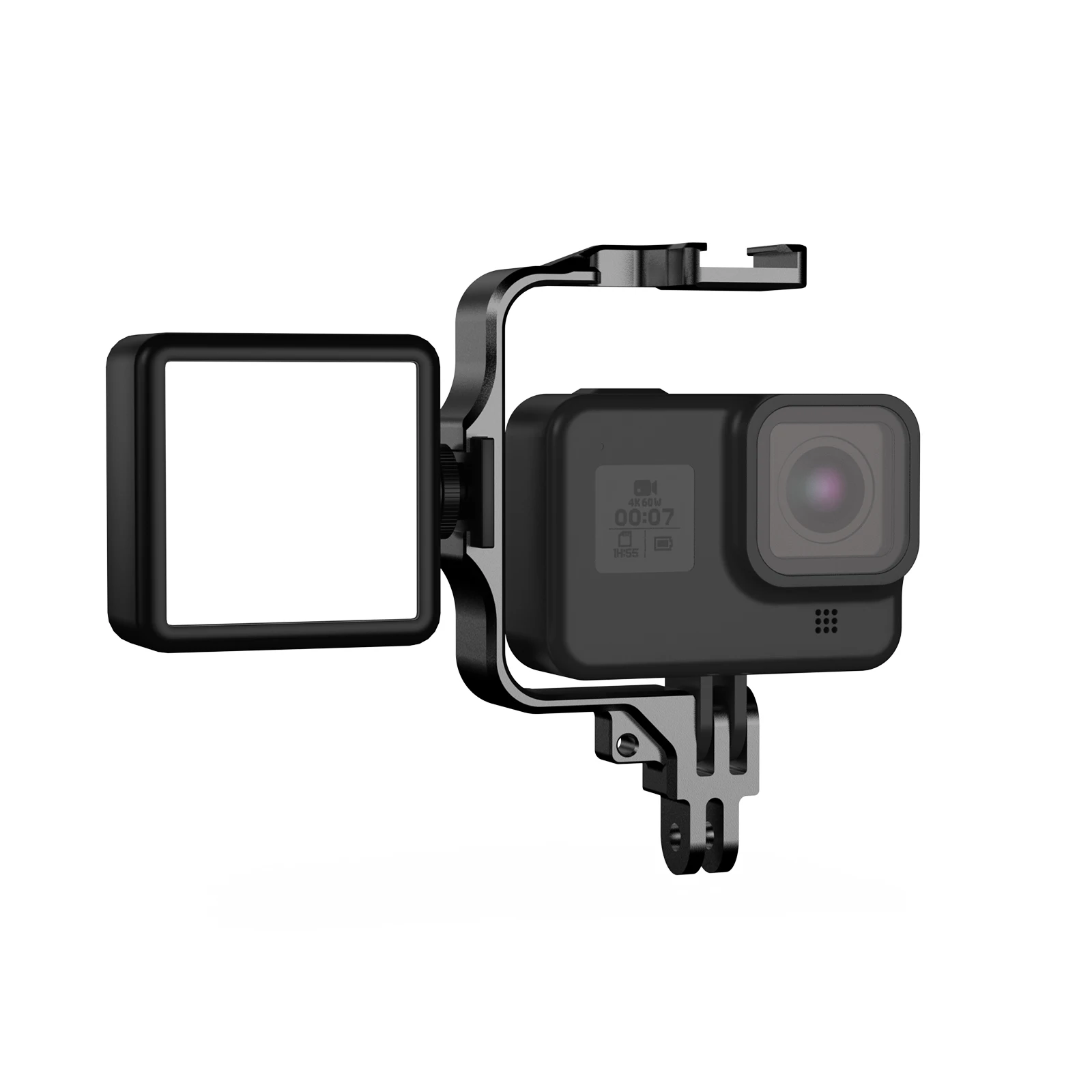 Waterproof LED Lights Diving Fill Light Aluminum Bracket For GoPro Hero 13 12 11 10 9 insta360 DJI Osmo Action 5 4 3 2 Camera