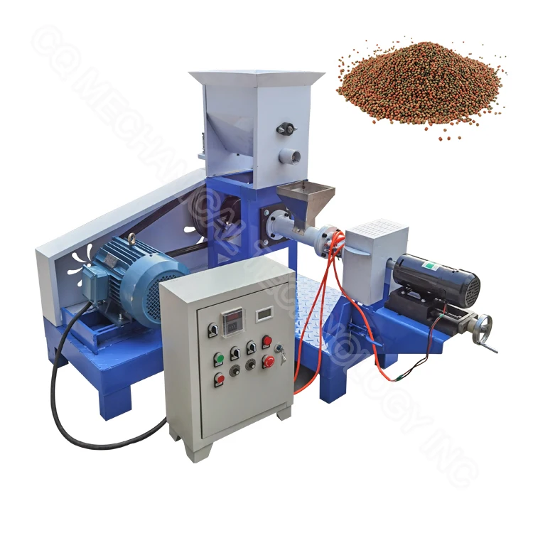 Multifunctional floating fish feed making feed machine diesel powered extruder fish feed machine