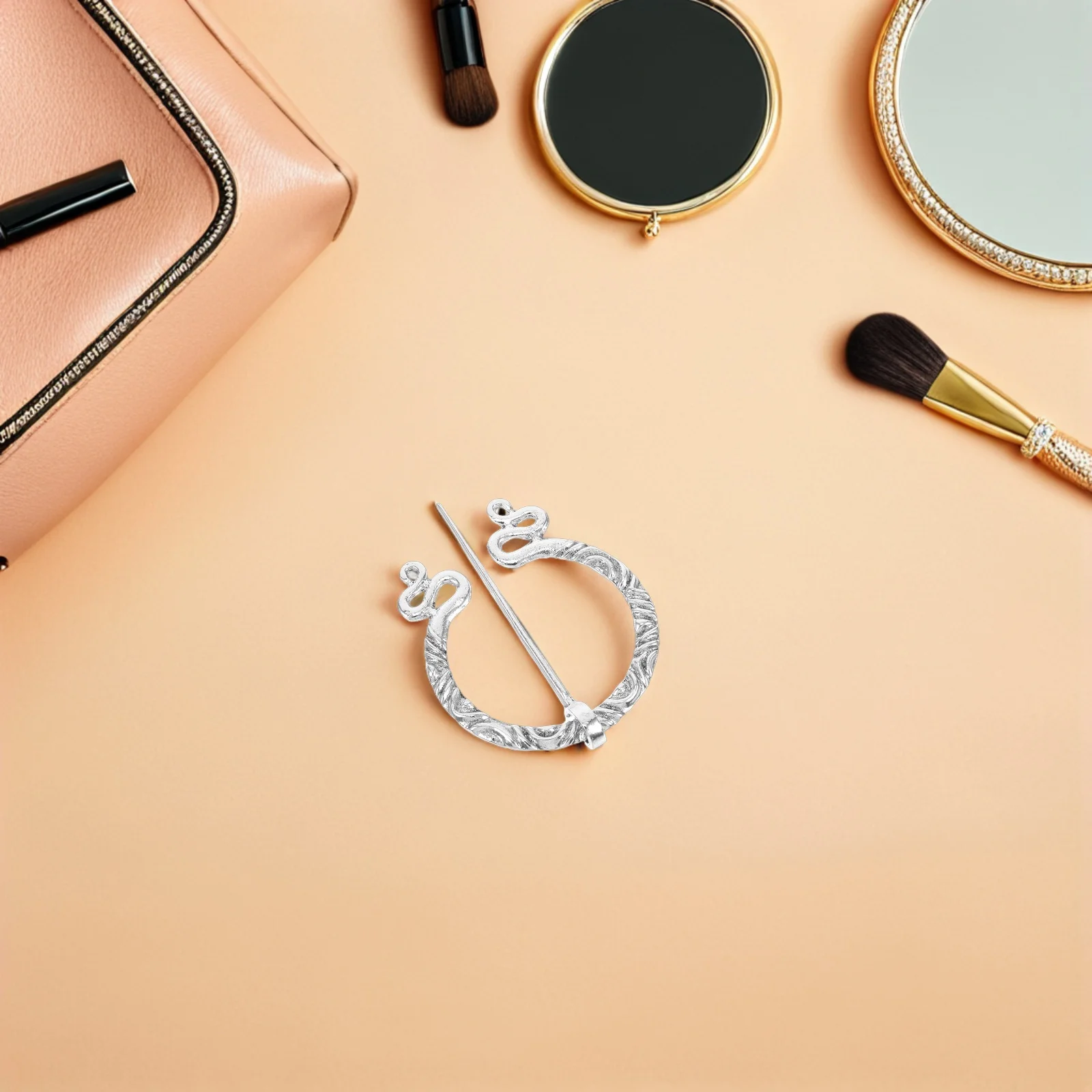 

2Pcs Viking Brooch Vintage Pin Cloak Cape Shawl Buckle Scarf Brooch Pins for Women Cloak Pin Viking Jewelry for Women