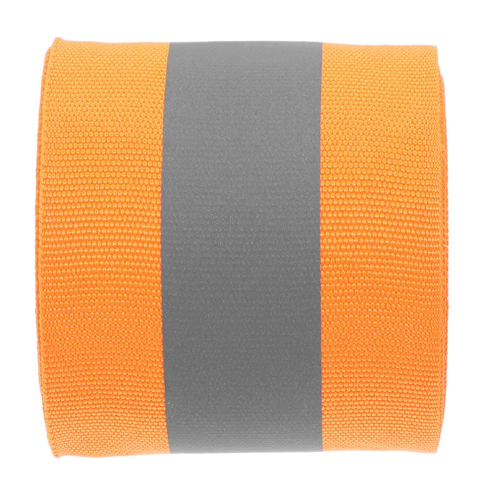 Multi-Function Fluorescent Reflective Fabric Tape Reflective Webbing Strip for Clothes Sewing Safety Work Uniforms Outdoor