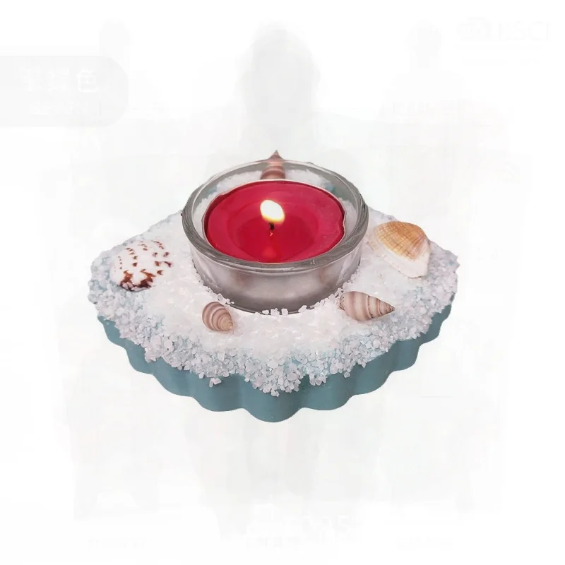 

Marine Style Creative Fish, Starfish, Shells, Boats, Candlesticks, Home Decorations, Romantic Candle Cups, Table Decorations