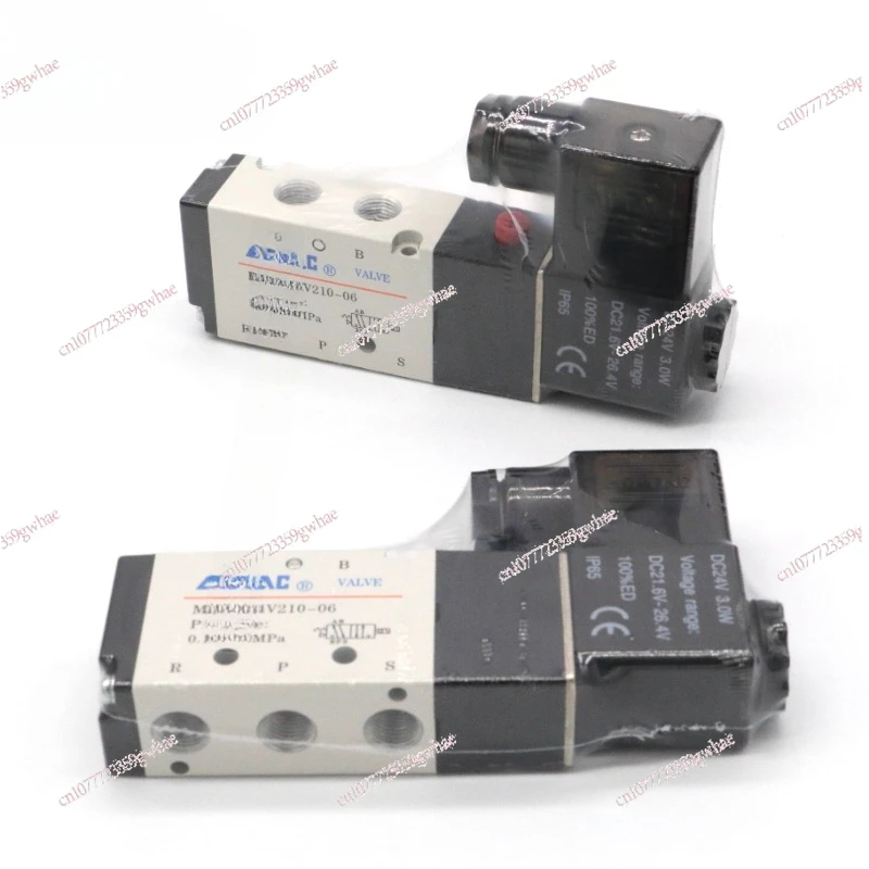 Original AirTAC, Two-position Five-way, Solenoid Valve 4V210-06 4V21006B 4V21006A