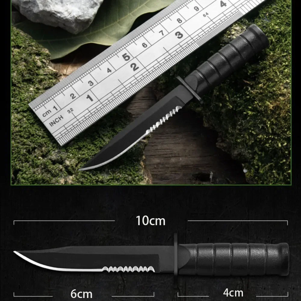 Cuchillo de supervivencia Mi Ni – Mini acero inoxidable multiusos - imagen 2
