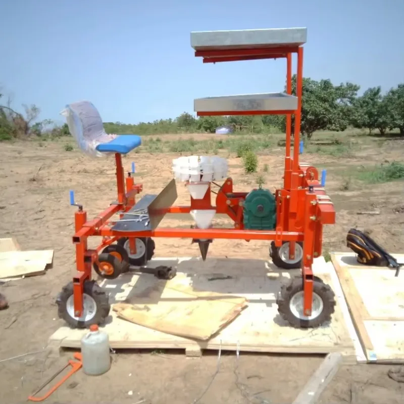High Efficiency Multifunctional Vegetable Planter Onion Sweet Potato Tomato Pepper Sowing Gearbox Engine Planter