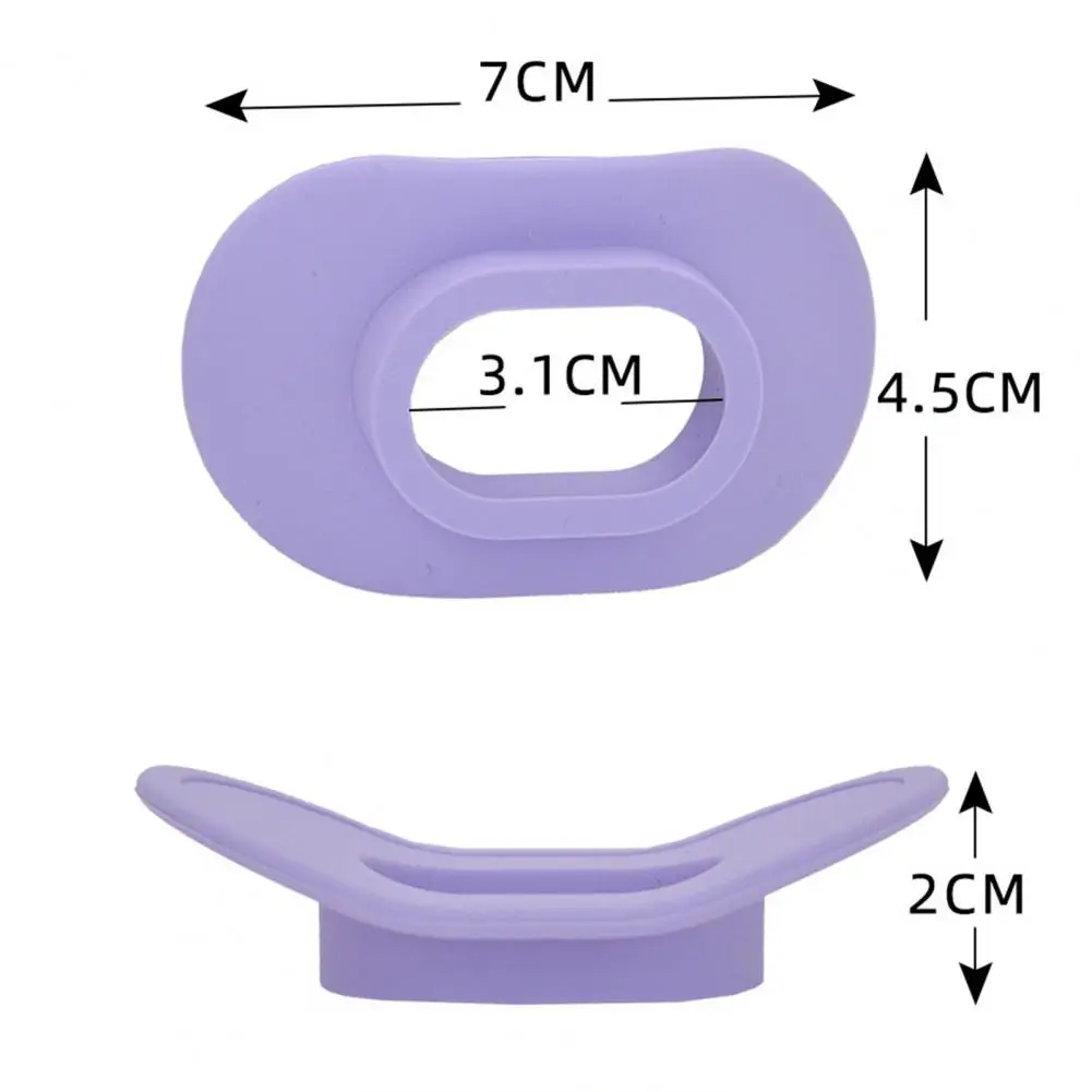 منظم عالمي لقطعة الفم، منظم غوص من السيليكون الناعم الفاخر، غطاء شفاه لقطعة الفم، واقي الشفاه