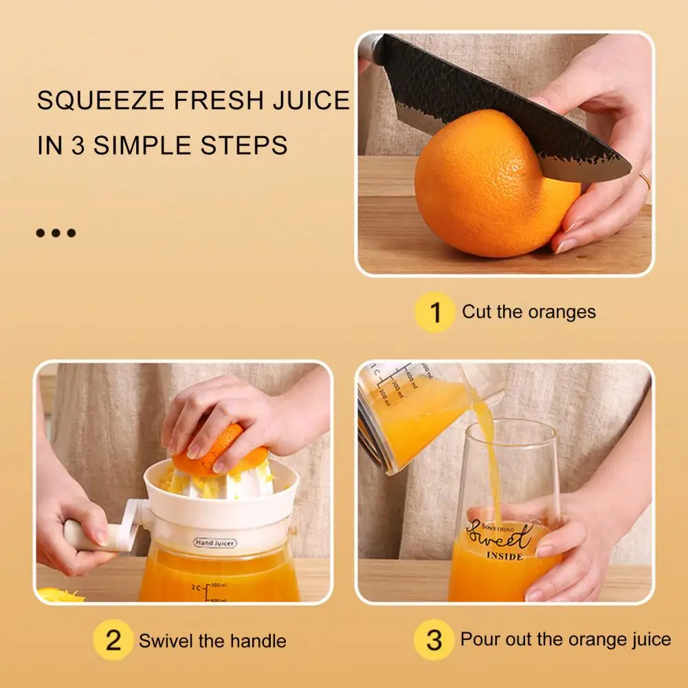Citrus Juicer Effortless Citrus Squeezing Tool Hand Citrus Juicer Ergonomic Fruit Squeezer Effortless Orange Juice Extractor