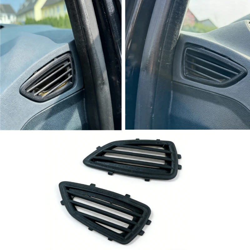 Image of 2 Stück, geeignet für Ford Fiesta MK7 JA8 2009 Modell, Seitenabdeckung, Lüftungsabdeckung, Armaturenbrett-Seitenfenster-Lüftungsabdeckung