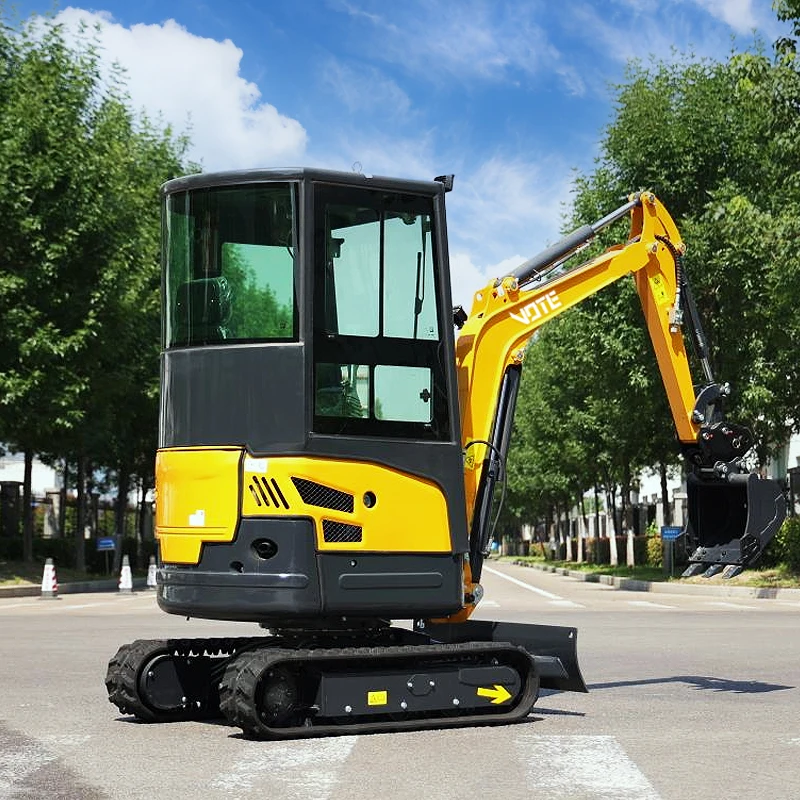 High Quality Miniature 1800kg Mini Diggers Fast Delivery High Efficiency Small Bagger Multifunctional Hydraulic Micro Excavator