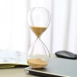 5-30 Minutes Nordic Glass Hourglass Sand Clock Timer Creative Modern Home Newest Sandglass Art Decoration Crafts Holiday Gifts