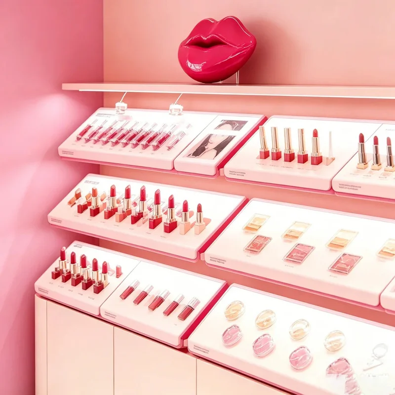 custom.Integrated Beauty Display System, Suitable All Categories of Makeup Products