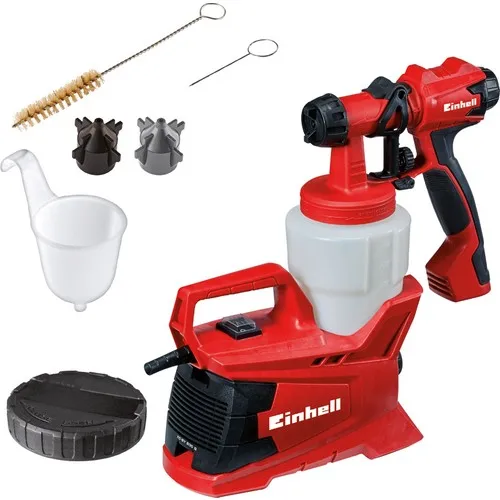 Einhell Paint Gun Tc-Sy 600 S (600 W, 1000 Ml Pot, 2 PCs Nozzle, cleaning Kit And Viscosity Container)