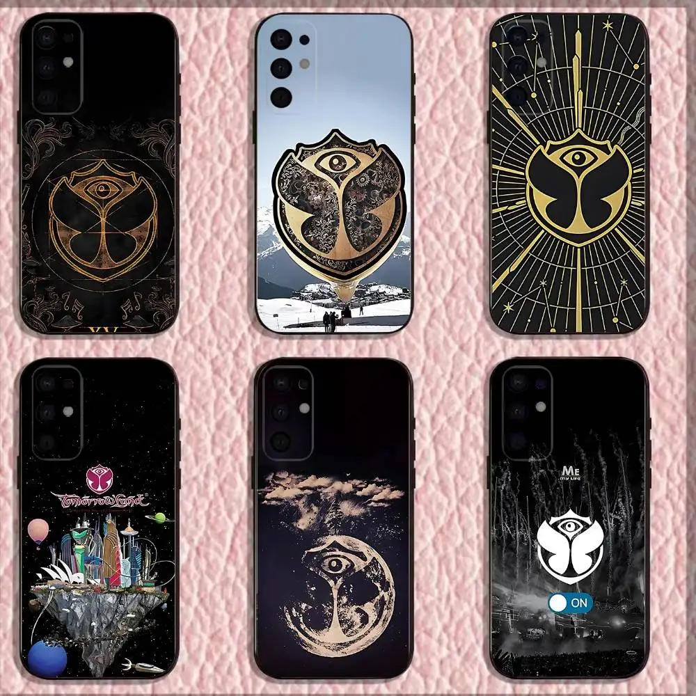 

Music TOMORROWLAND LOGO Phone Case for Samsung S series s21 s22 s23 s24 s25 FE Plus Ultra TPU Soft to Skin-friendly case