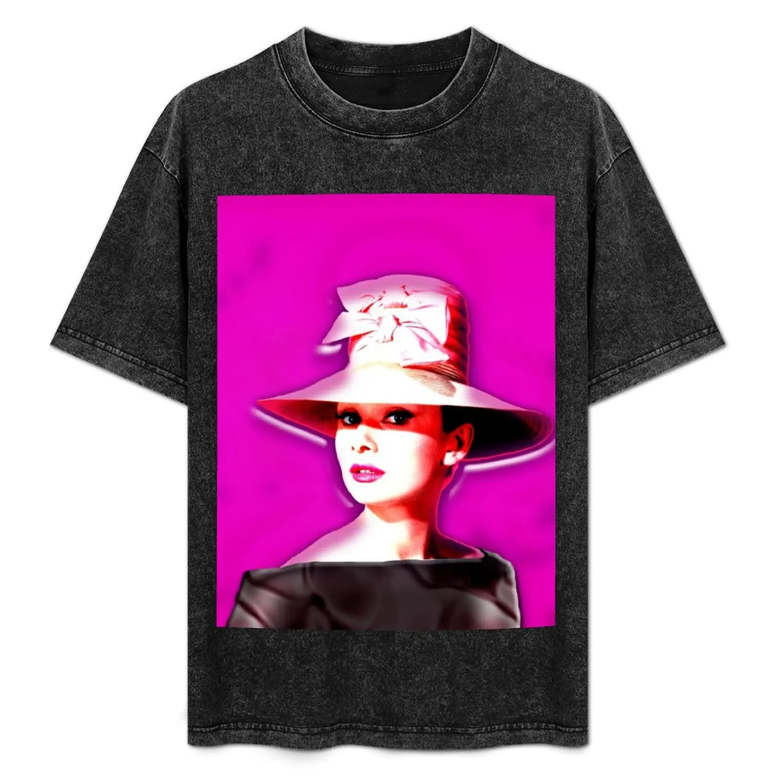 

Audrey hepburn T-Shirt Casual Graphic Print Tee