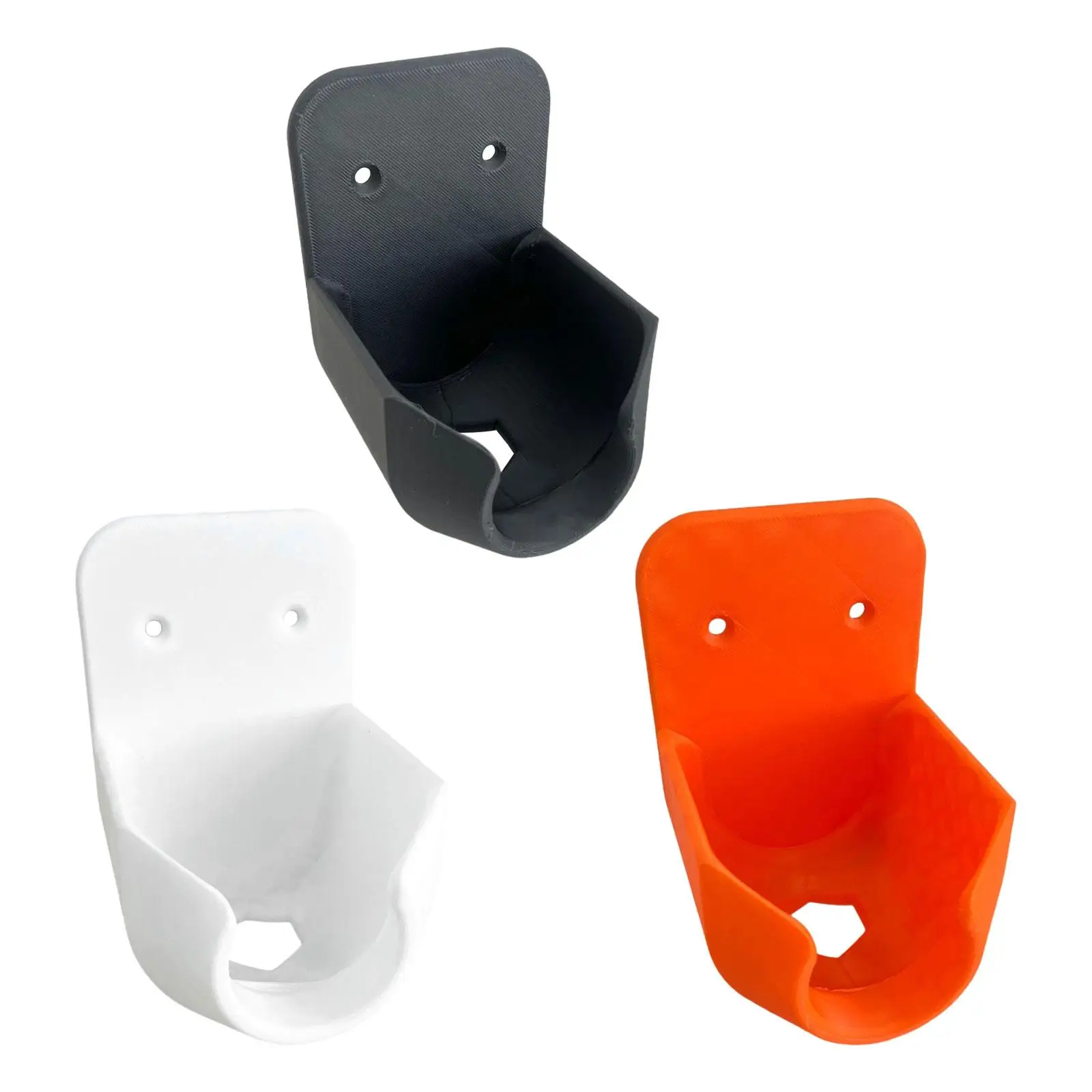 Garden Hose Head Holder Plastic Wall Mount Water Nozzle Storage Rack for Backyard Fence Garage