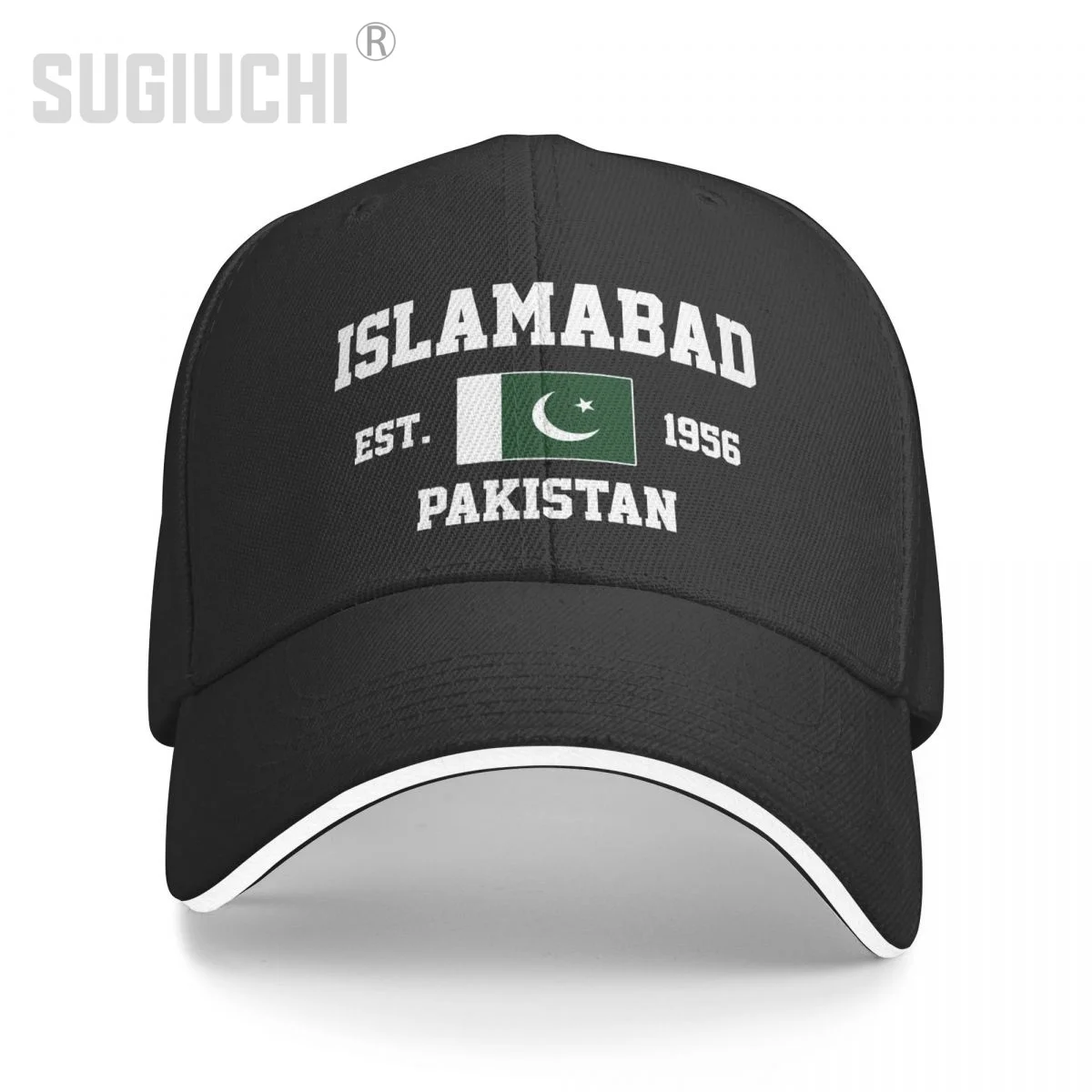 Baseball Cap Pakistan EST.1956 Islamabad Capital Men Women Unisex Hip Hop Sandwich Caps Snapback Golf Hat Fishing