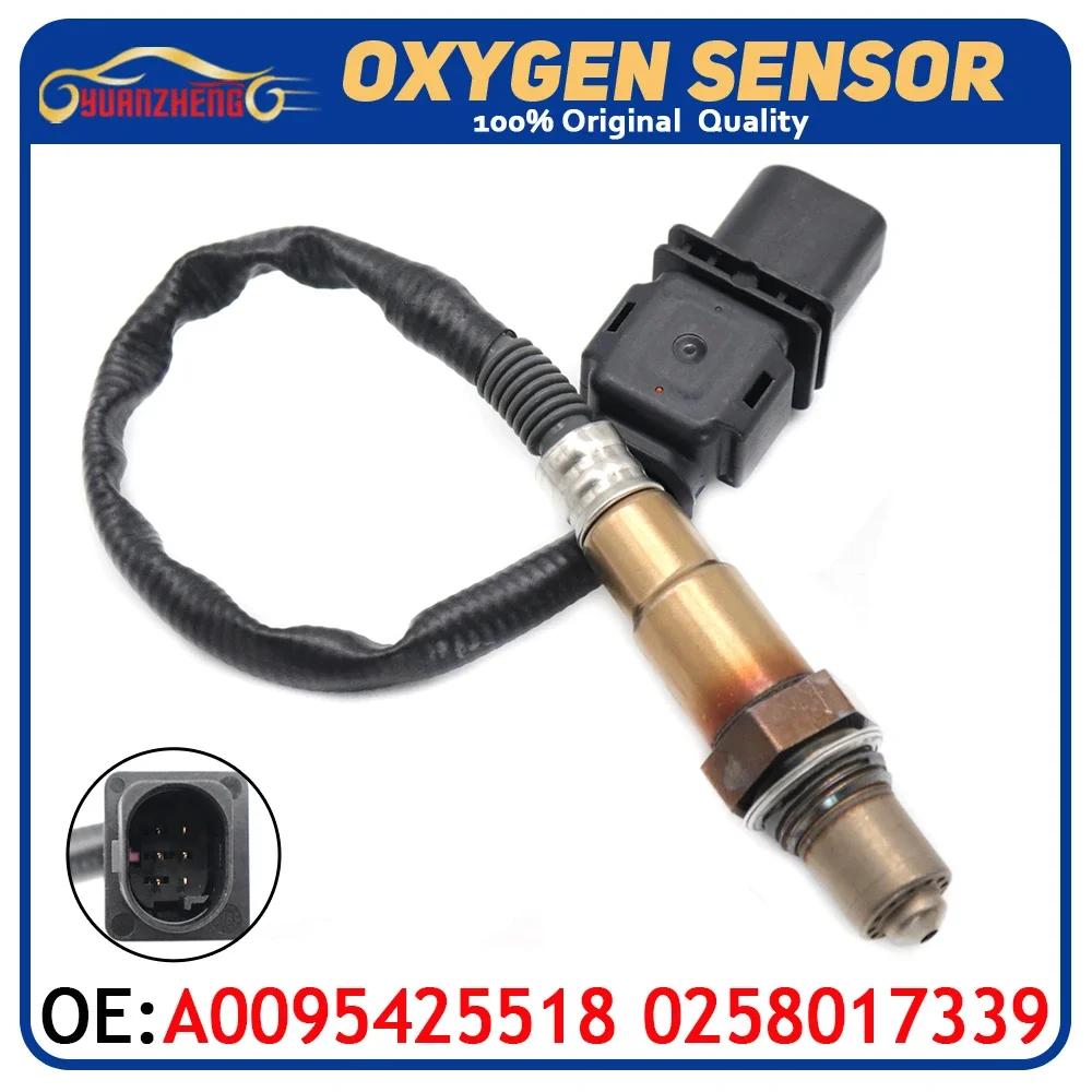 Front Upstream Air Fuel Ratio Lambda O2 Oxygen Sensor 0258017339 For Mercedes-Benz C300 4Matic C350 4MATIC Coupe Sport Sedan