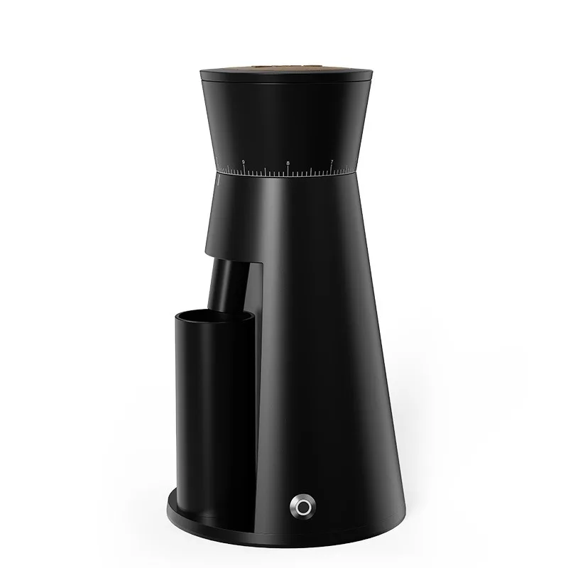 

High-end electric coffee grinder 48mm cone knife space aluminum body professional cafe home electric bean grinder