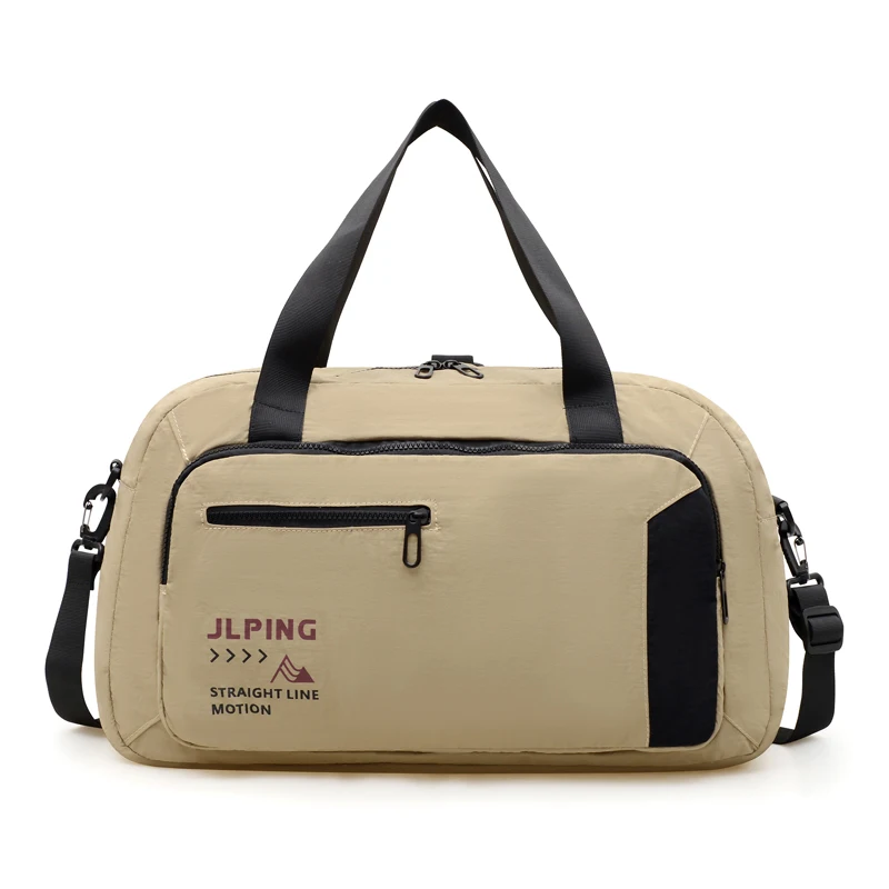 حقيبة اللياقة البدنية الرياضة الصالة الرياضية تنوعا على ظهره سعة كبيرة تخزين الأمتعة السفر حقيبة كتف محمولة حقيبة كروسبودي المرأة عادية