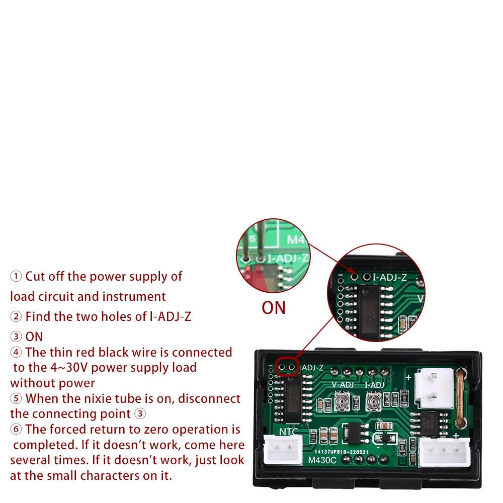 DC0-100V 10A 50A 100A LED Cyfrowy woltomierz Amperomierz Wody Samochodowy Miernik Napięcia Motocyklowego Wolt Detektor Tester Panel M430C