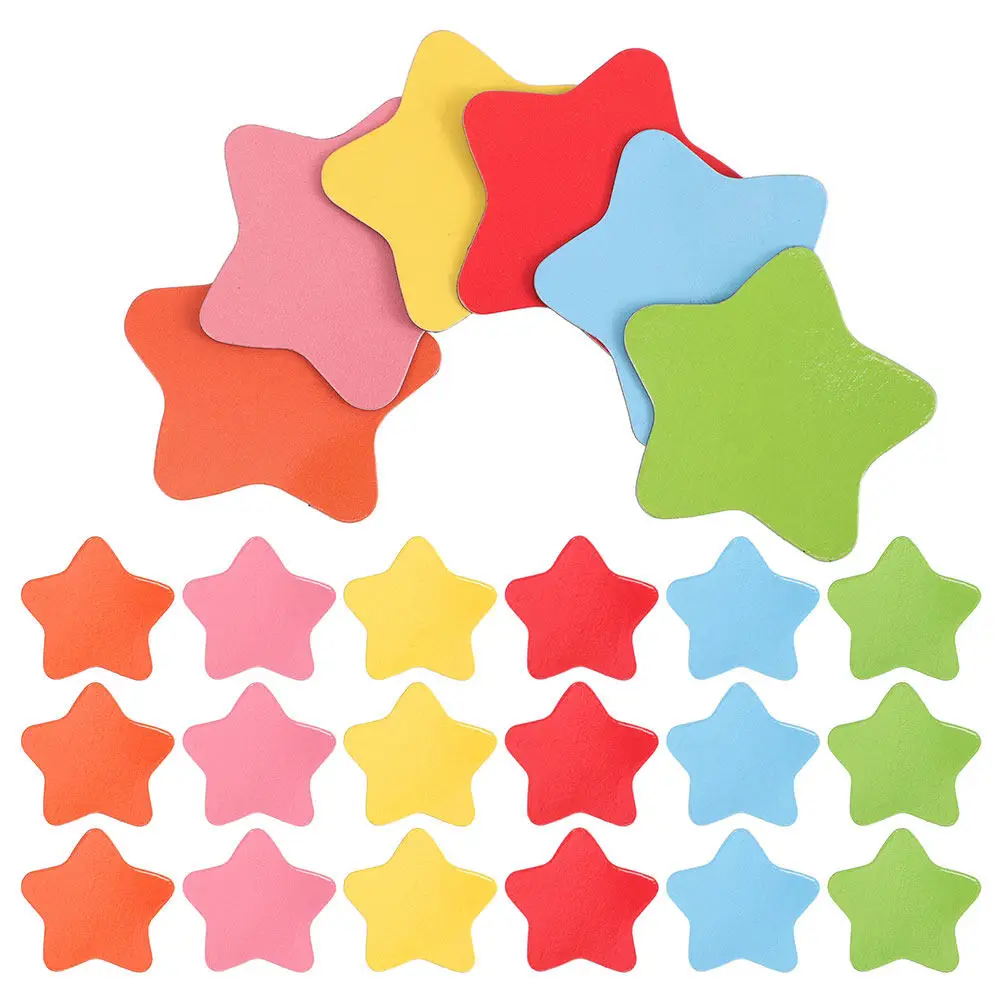 240Pcs Colorful Star Magnets for Classroom Whiteboard Reward Fridge Decorative Magnets Office Chalkboard Magnet White Board