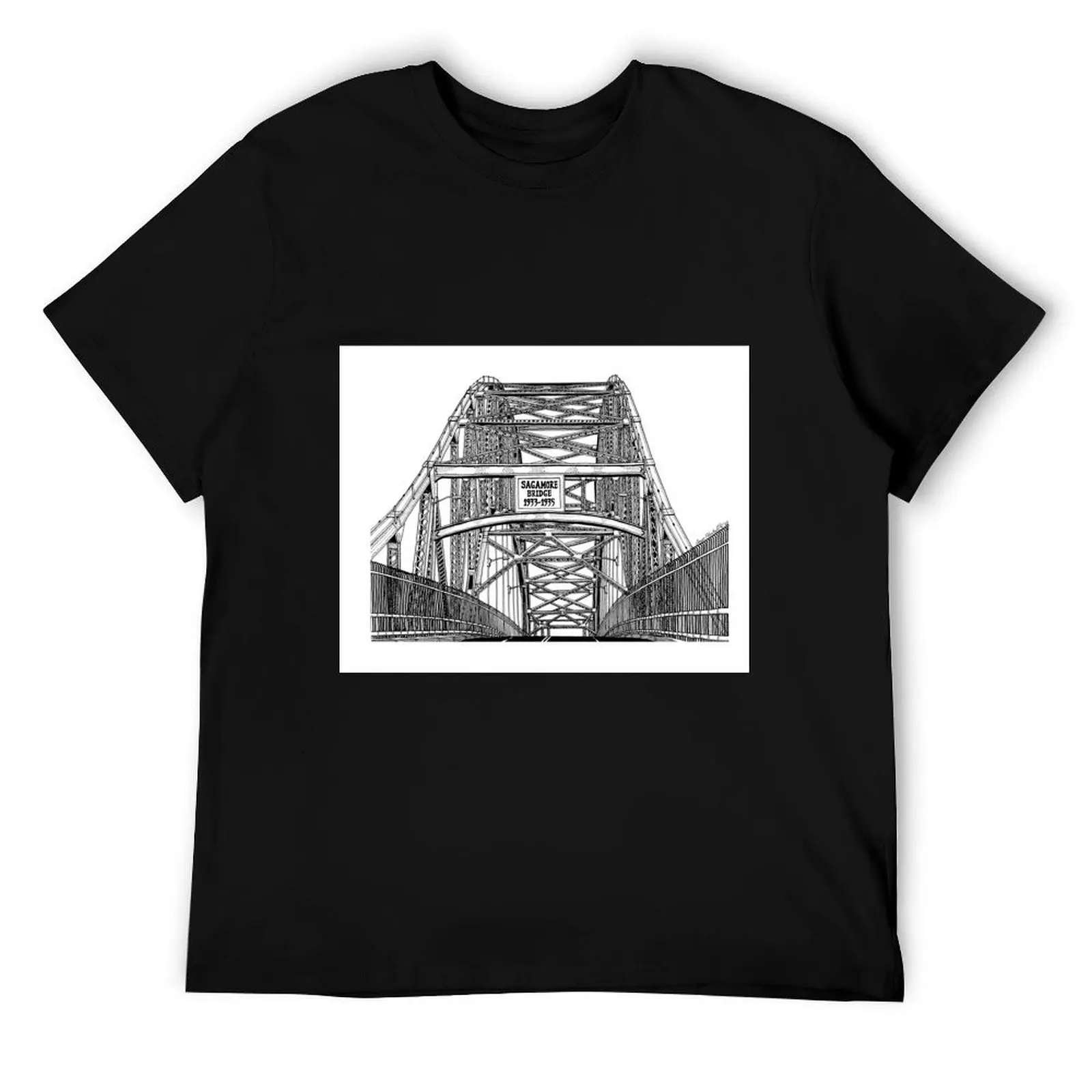 جسر ساجامور، كيب كود قناة تي شيرت تي شيرت للرجال حزمة القطن تي شيرت للرجل القطن تي شيرت #1