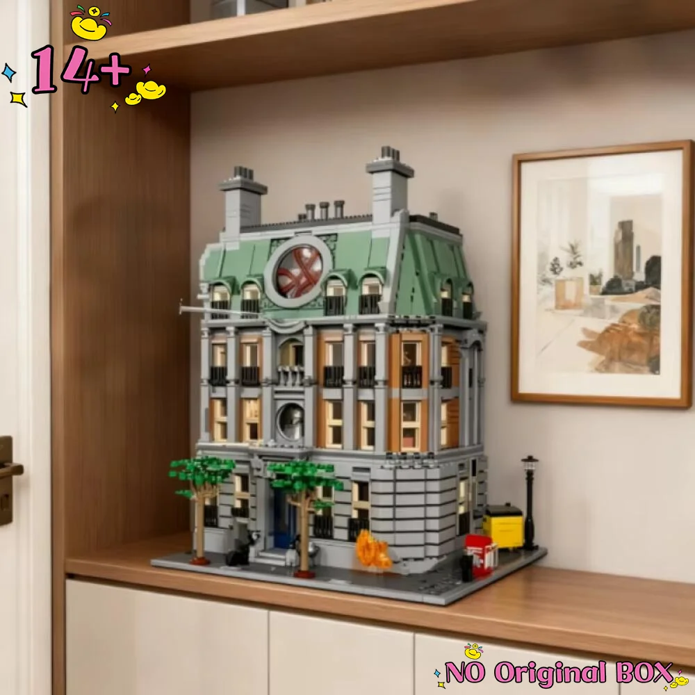 

Modern Urban Streetscape 76218 Model Building Block Assembly Brick 2708pcs Architecture Christmas Toys Boy Kids Birthday Gifts