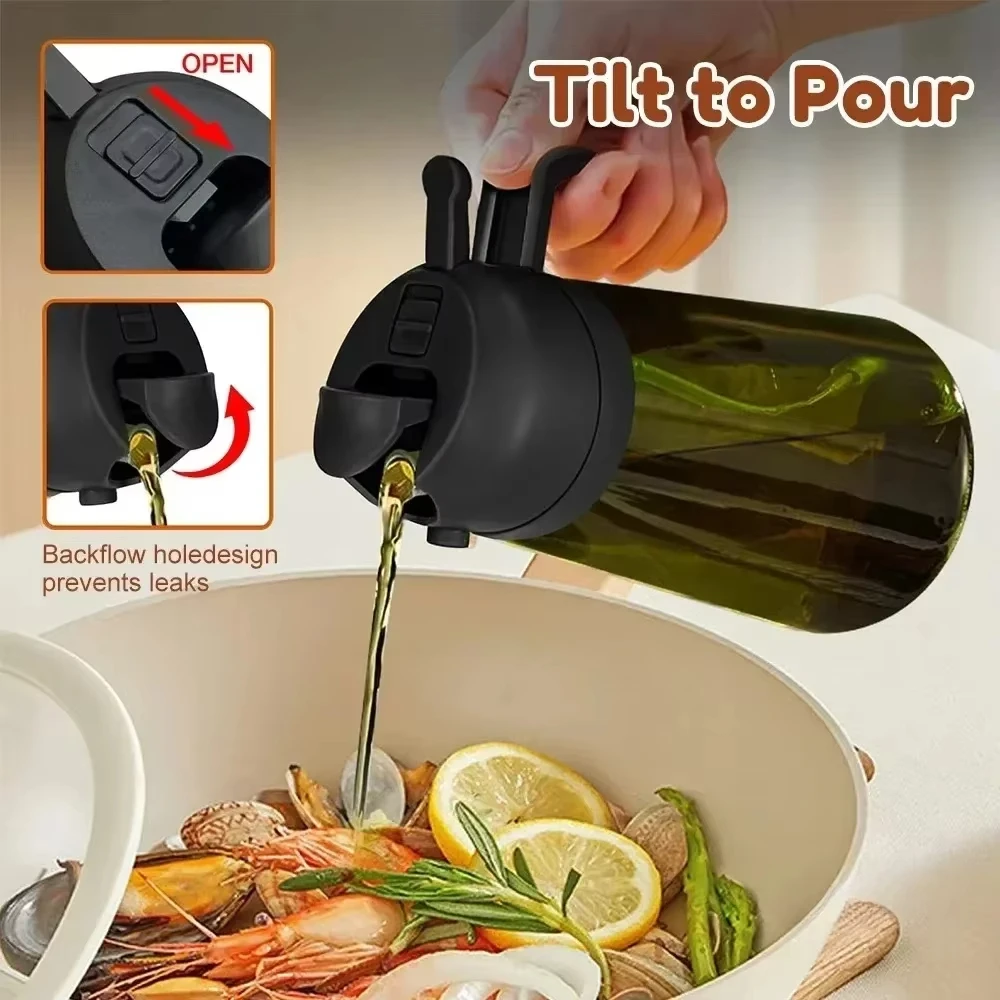 Botol Dispenser Minyak Zaitun - Kitchen Gadgets Oil Spray ulasan dan harga