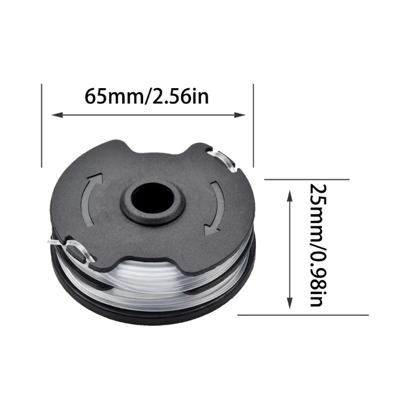 Ersatzspulenschnur für Parkside Rasentrimmer, Rasentrimmer, Ersatz-Dropship