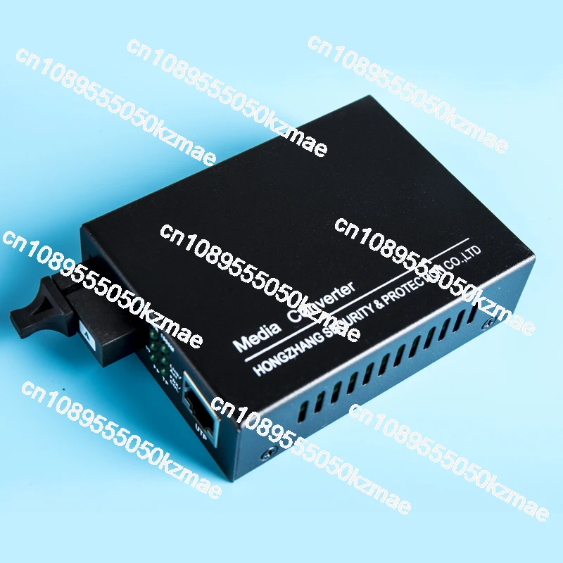 

Hongzhang Telecom Grade Gigabit Single Mode Single Fiber/Dual Fiber SC Optical Transceiver 20km, Photoelectric Converter