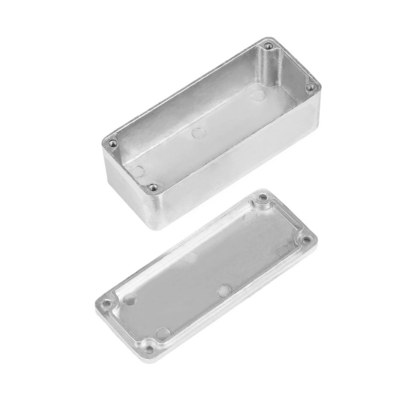 ABUE-2X Diecast Aluminium Electronics Project Box Case Enclosure Instrument 1590A Style Guitar Effects Aluminium Stomp Box