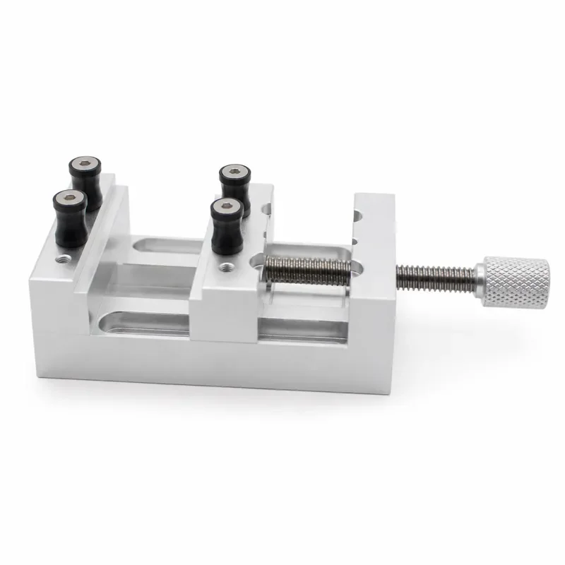 Mini Precision Bench Vise Aluminum Alloy Multi-functional Clamp Fixture 37mm Max Opening for Home DIY Modeling Crafts Hobby