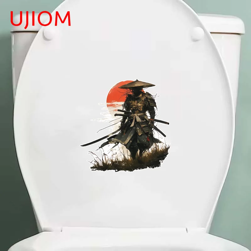 UJIOM Japanese Style Samurai Wall Sticker Exquisite High Quality Enchanting Decal Wallpapers Suitable For Smooth Surfaces