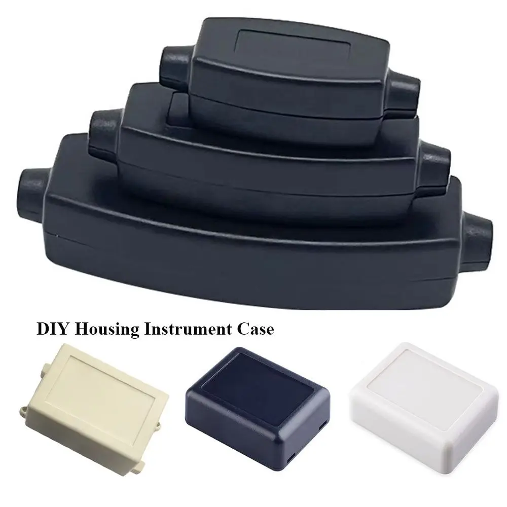 Black High Quality DIY Waterproof Cover Project Electronic Project Box Enclosure Boxes Instrument Case