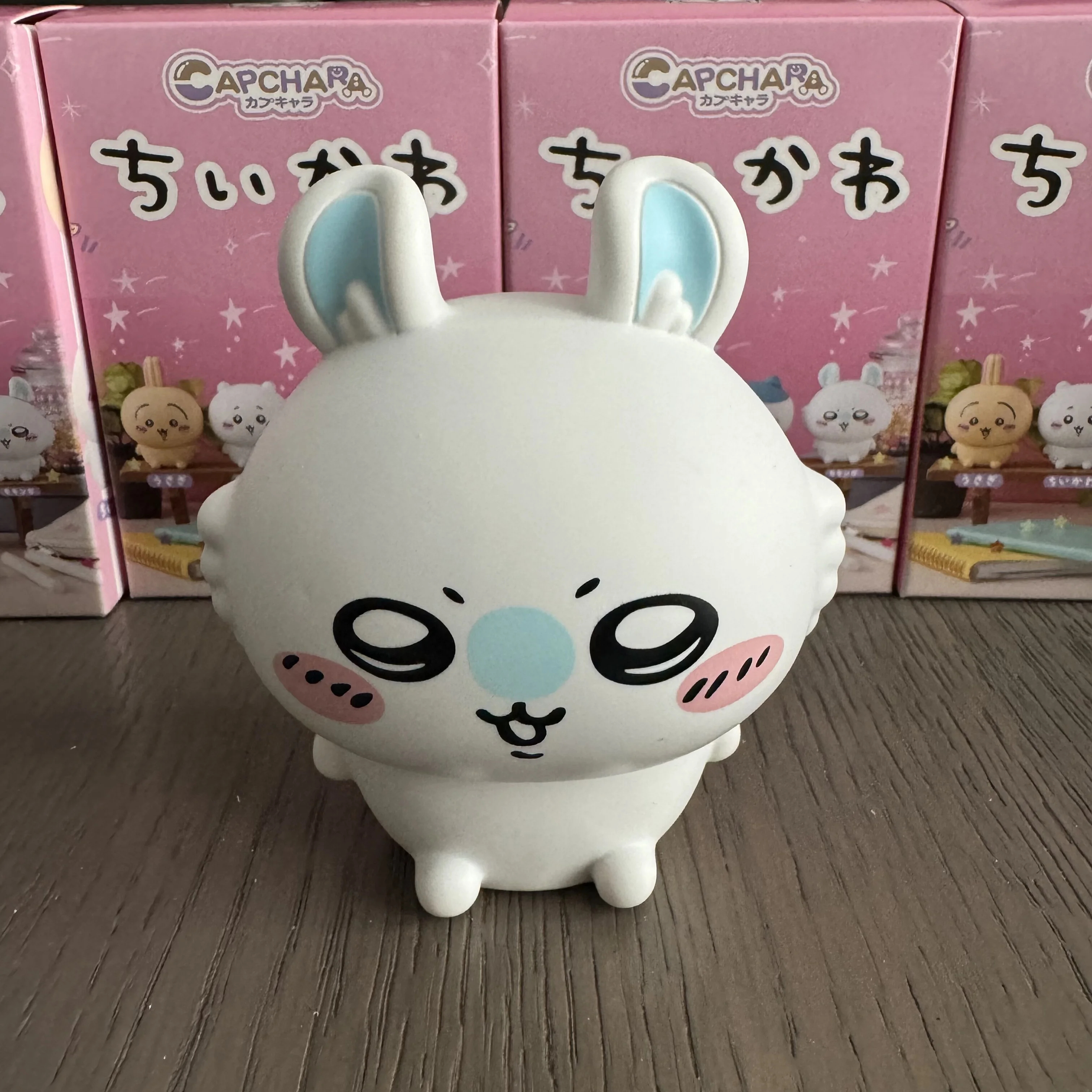 Chikawas Leuke Cartoon Figuren Kawaii Capchara Model Mini Speelgoed Desktop Decor Collectible Ornamenten Cadeau voor Kinderen Meisjes Vrienden