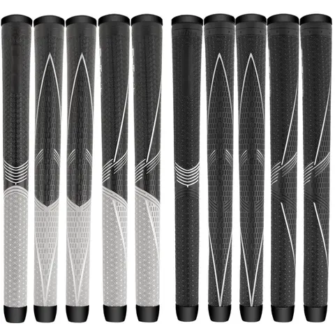 새로운 10개/세트 AVS 표준 중형 오버사이즈 60R 골프 클럽 그립 아이언 우드 PU 그립 초경량 미끄럼 방지 세척 가능 소프트