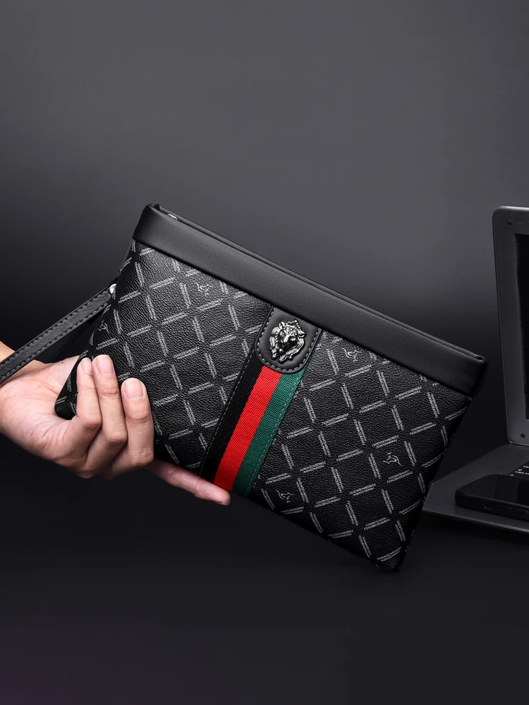 bolsa-de-mao-masculina-grande-capacidade-com-estampa-de-leao-bolsa-casual-fashion-bolsa-clip-material-pvc-macio-e-impermeavel