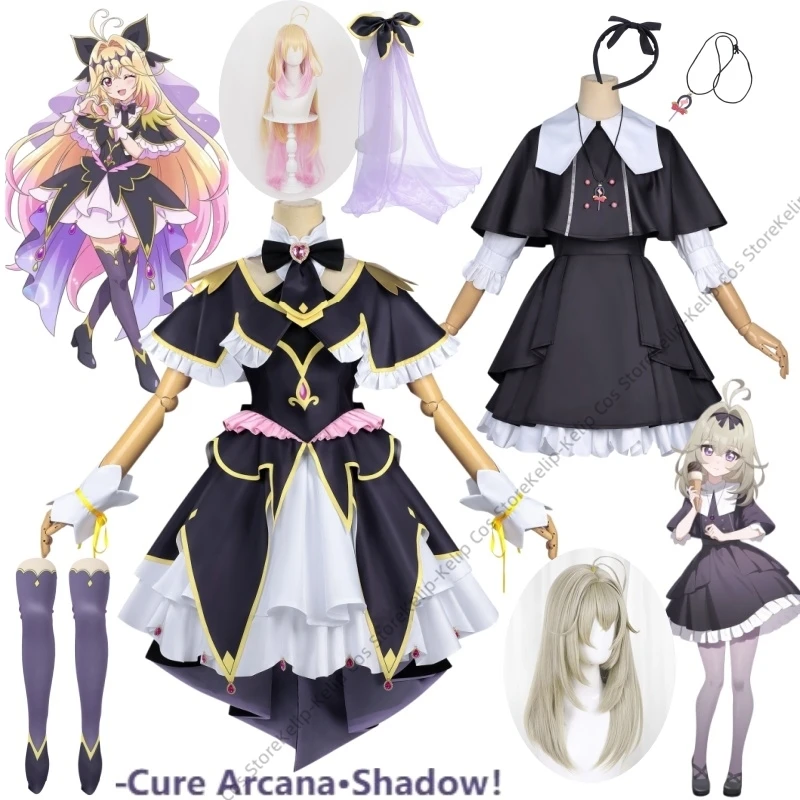 costume-de-cosplay-idol-fille-magique-moria-ruruka-robe-detective-pretty-cure-tenue-d'uniforme-d'anime-pour-filles-et-femmes-usage-quotidien-et-fetes