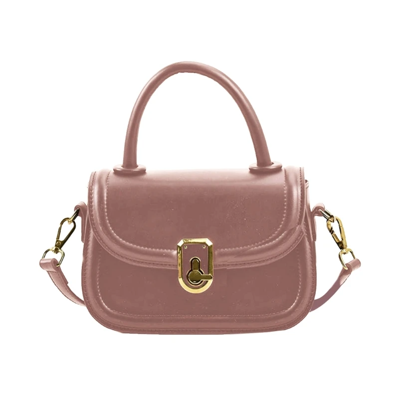 Vintage Sling Bag PU Leather Crossbody Shoulder Bags Business Office Handbag