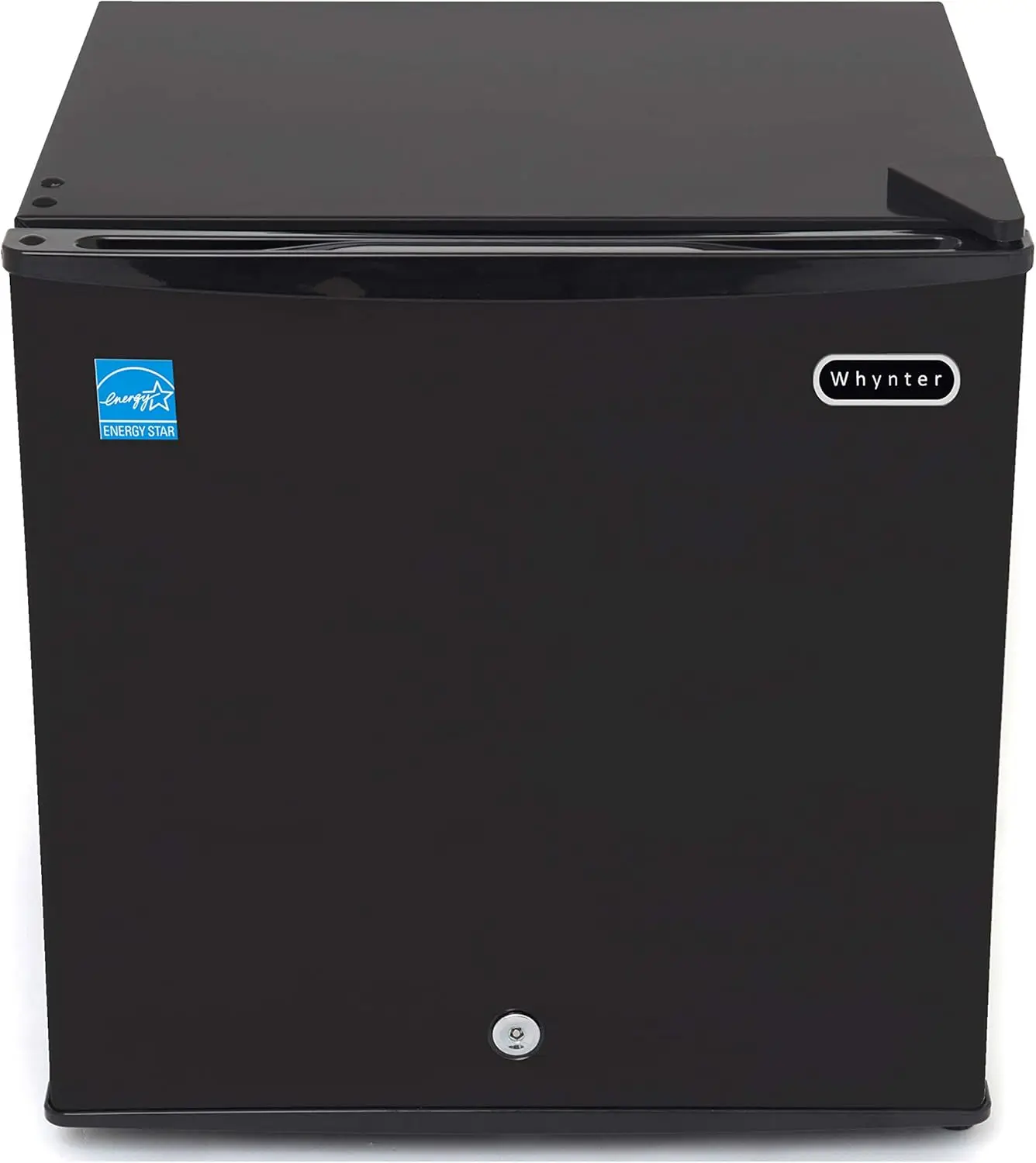 

CUF-110B Mini Freezer, 1.1 Cubic Foot Energy Star Rated Small Upright Freezer With Lock, Black