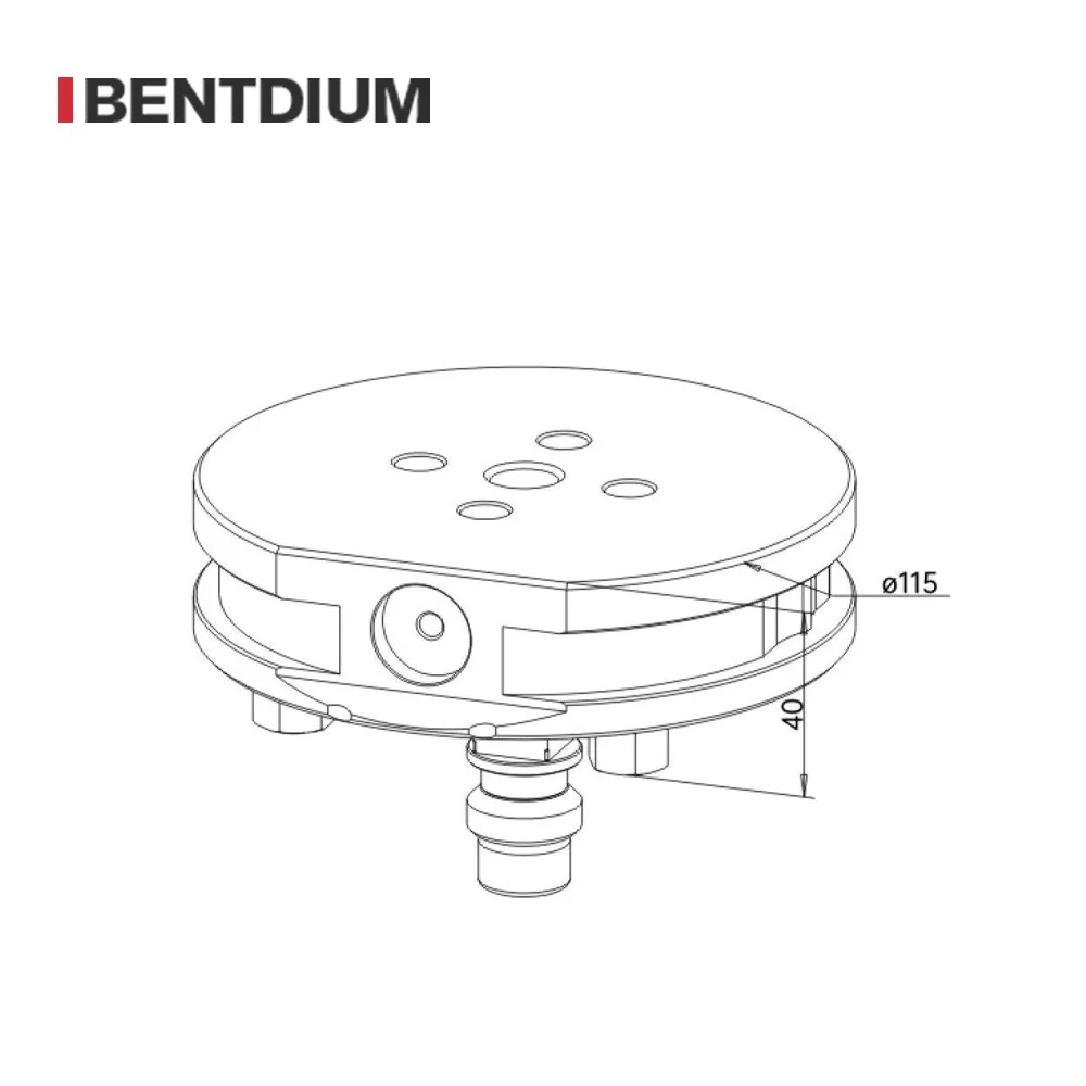 High Quality Best Price DD115 ITS pallet Steel Holder Edm Machining Holder