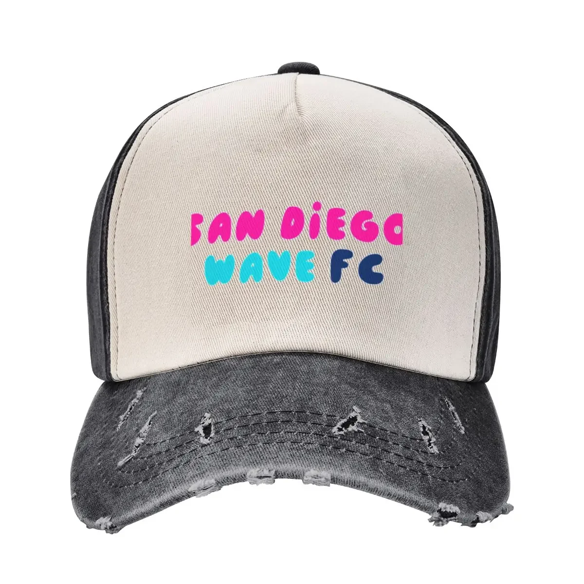 san diego wave fc Baseball Cap Sun Hat For Children derby hat Golf Men Women's