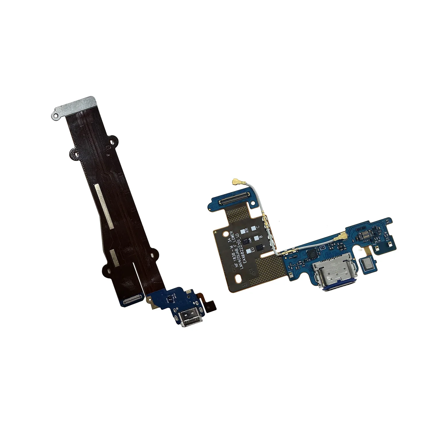 For LG G7 G8 G8X G9 Q9 V40 ThinQ V50 450PM V50S V60 F100 Charging Flex Cable USB Charger Port