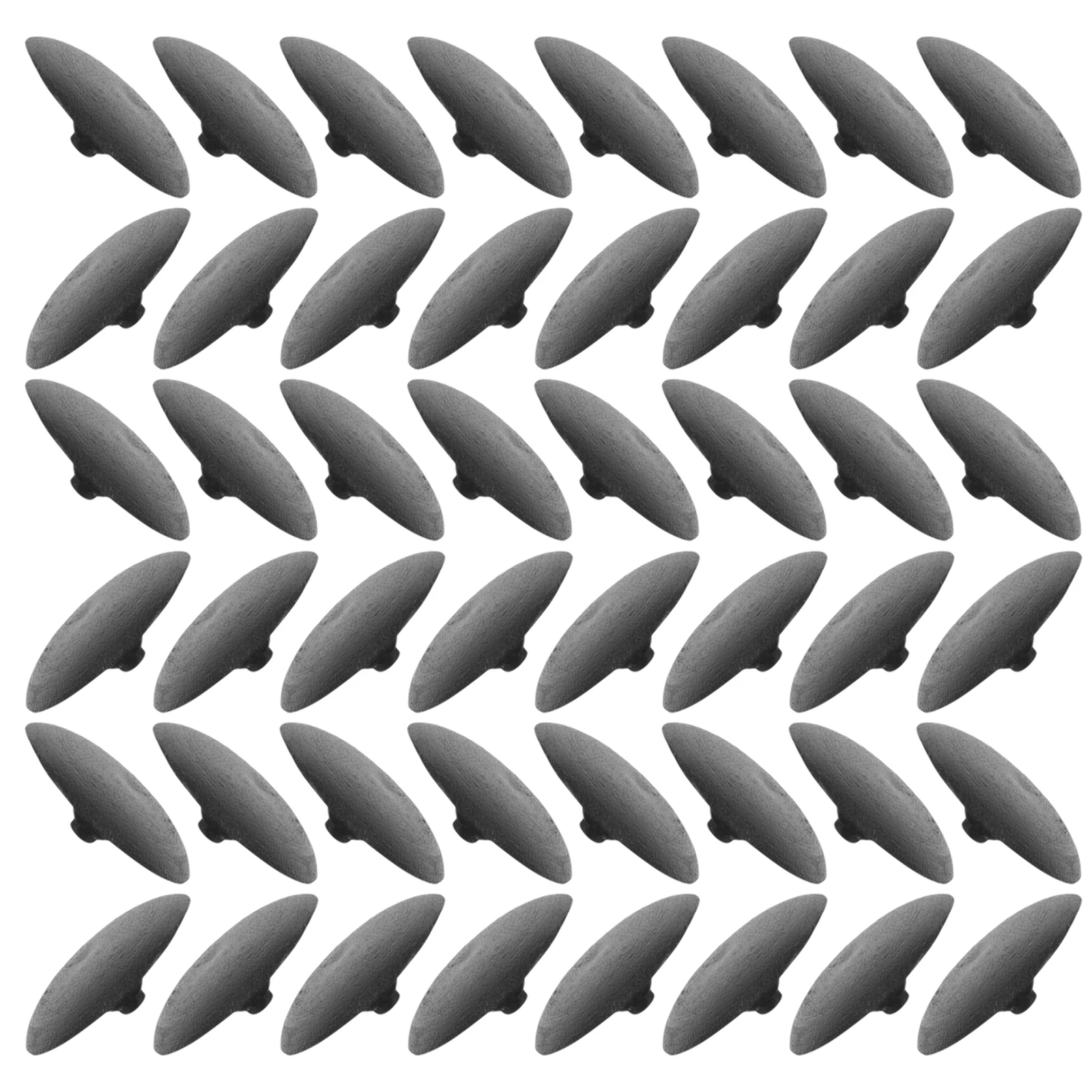 400 قطعة غطاء يغطي البلاستيك الزخرفية الأسود خزانة أثاث مسامير ثقب المخفي المسمار يغطي DIY بها بنفسك قبعات المسمار #5