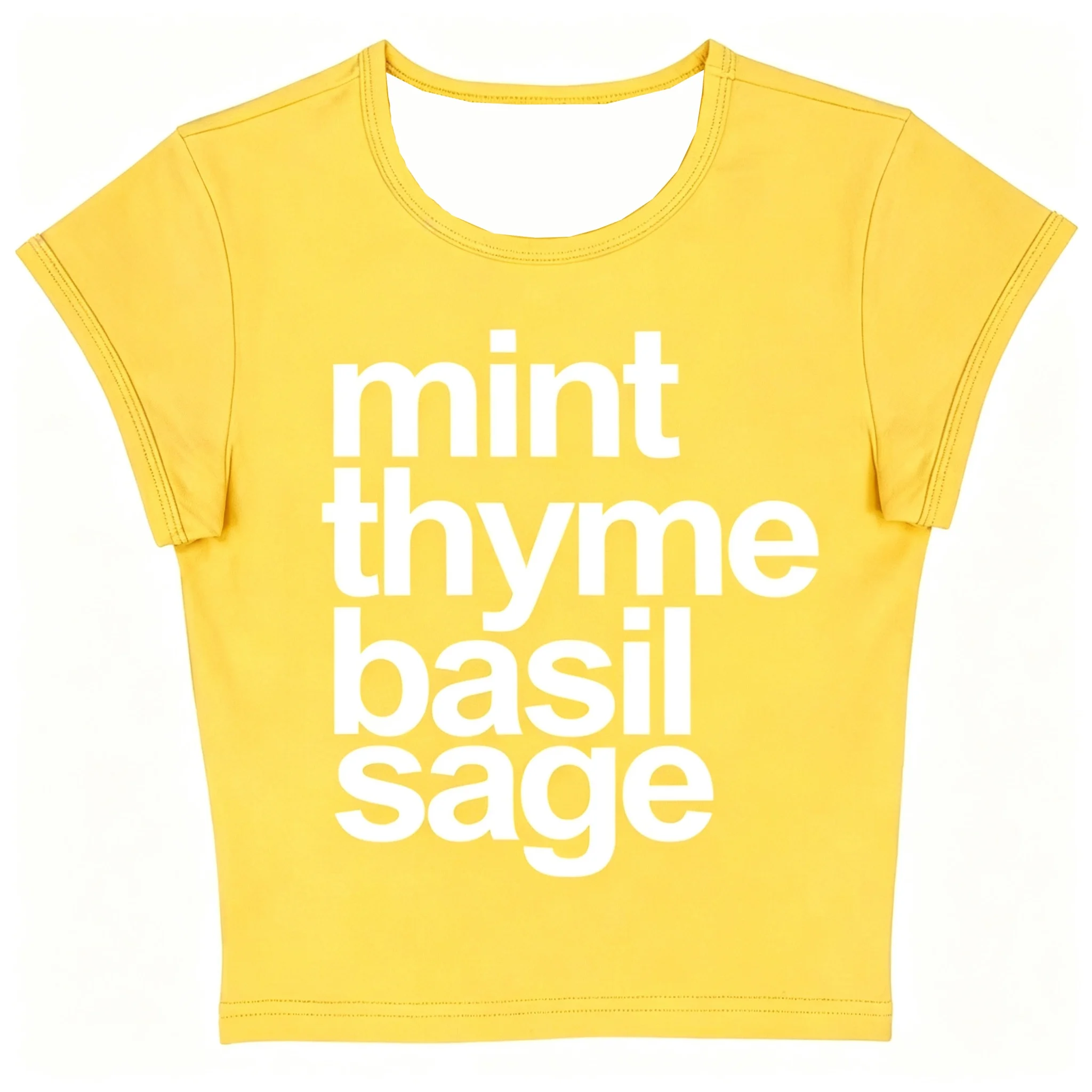 Damen-Sommer-T-Shirt mit minimalistischem Buchstaben-Print und kurzen Ärmeln für Harajuku Y2K Coquette Daily Fresh Cute Fashion Casual Wear – Detail 9