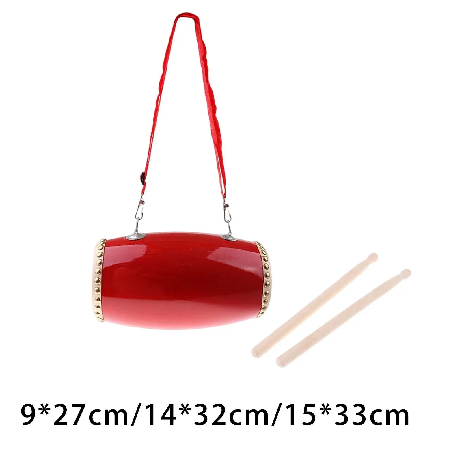 

Поясной барабанный инструмент, китайский народный детский ранний обучение с барабанной палочкой