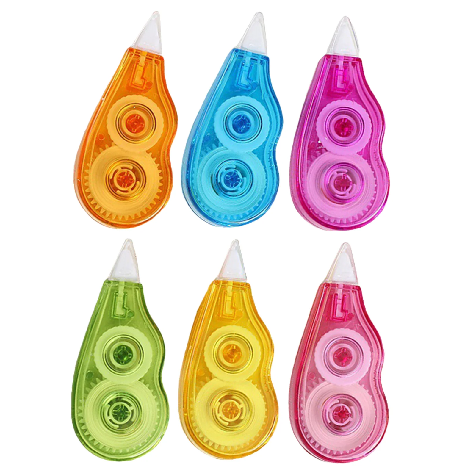 

6pcs Portable Correction For Students Student Accessory Household Tape Convenient Corrector Daily Stationery Kids